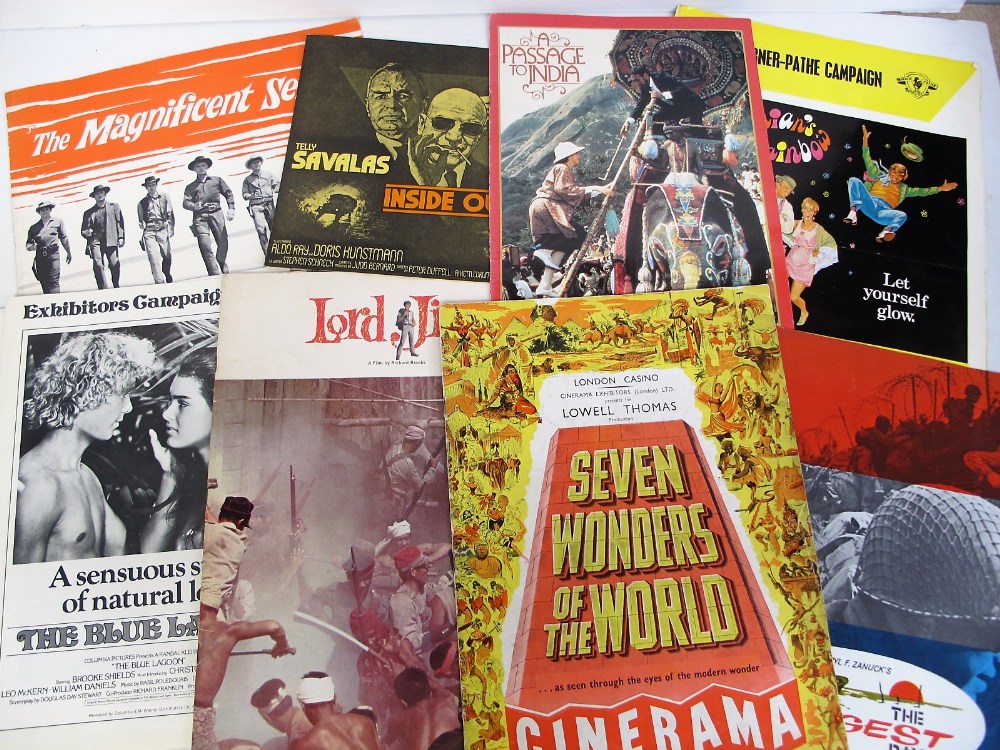 Film & Cinema, a mixed collection of approx 70 items inc. Brochures, pressbooks, promos. Can Can,