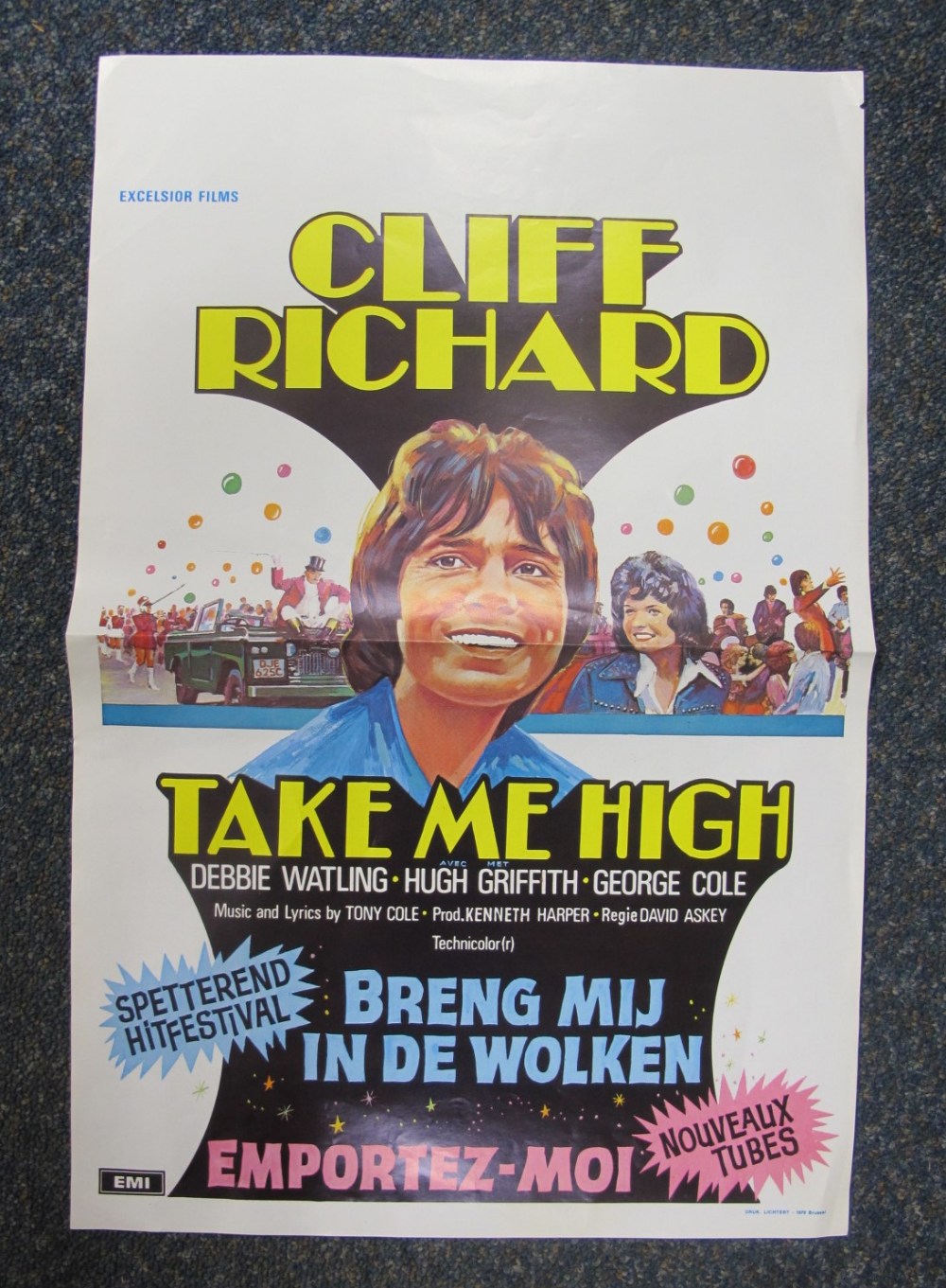 Music Poster, Cliff Richard, 2 original cinema posters, Swinger’s Paradise 1965 US 1-Sheet (27”x - Image 2 of 2