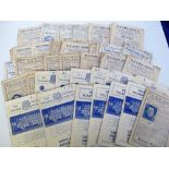 Football programmes, Reading FC, a collection of 50 home programmes 1946/47 - 1948/49, mainly