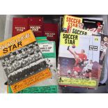 Football magazines, Soccer Star, a comprehensive collection of issues from 1964-1970 in 3 special