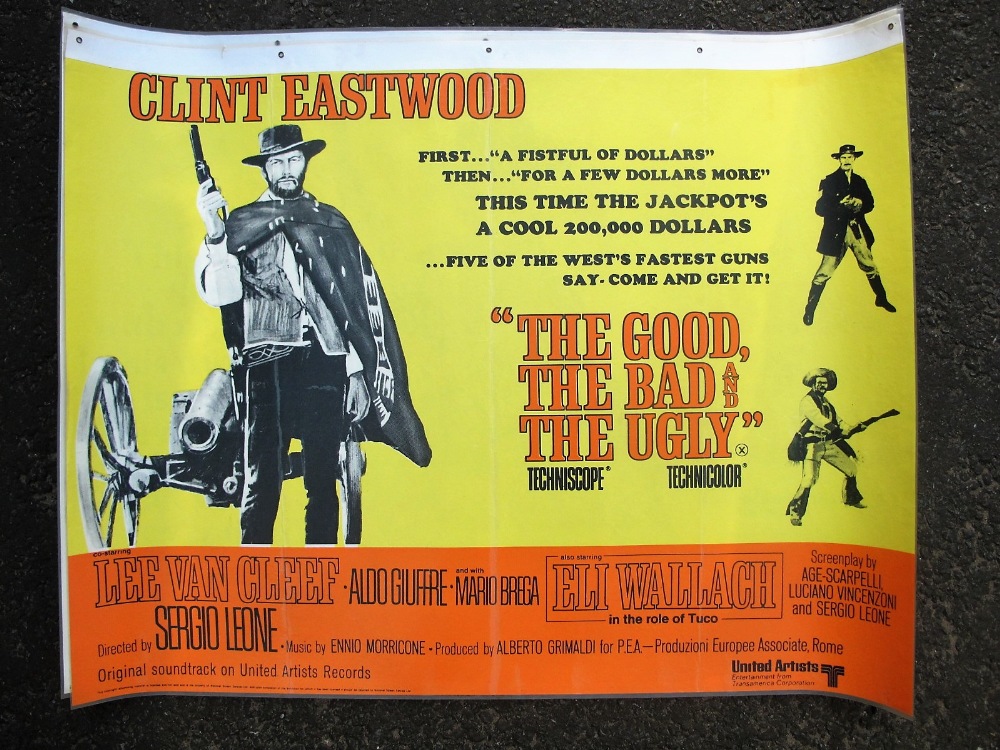 Cinema Posters, 2 original UK Quad posters soft laminated in the 1970’s for use in a Wild West show: - Image 2 of 2