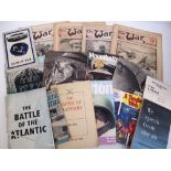 Militaria, a collection of approx. 70, WW2 & other magazines, books & booklets inc. 28 issues of War