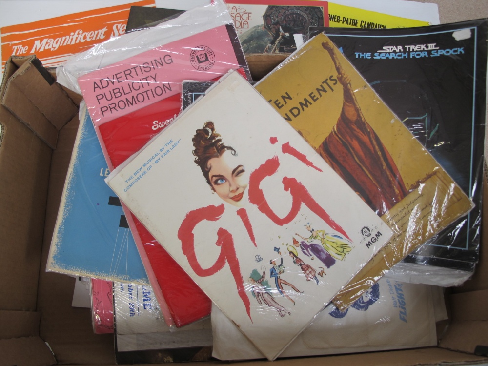 Film & Cinema, a mixed collection of approx 70 items inc. Brochures, pressbooks, promos. Can Can, - Image 2 of 2