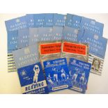 Football programmes, Reading FC, selection mostly 1950's, mainly home games inc.. Brighton 51/52,