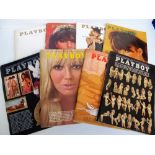 Glamour, Playboy magazine, 13 issues Feb, June, Dec 1966, Jan, July, Aug 1969, Jan, Feb, Nov