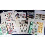 Stamps, World mixture (1,000's), loose, on album pages, stock pages etc inc. revenues, Charity -