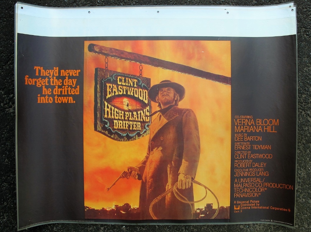 Cinema Posters, 2 original UK Quad posters soft laminated in the 1970’s for use in a Wild West show, - Image 2 of 2