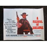 Cinema Posters, 2 original UK Quad posters soft laminated in the 1970’s for use in a Wild West show: