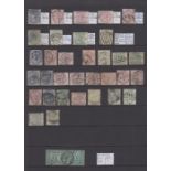 Stamps, GB, Victoria, collection 1873-1884 on eleven Hagner pages, mainly used in mixed condition,