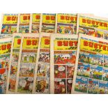 Comics, Buster & Jet, approx 88 issues from June 1972 to May 1974 (gen gd) (qty)