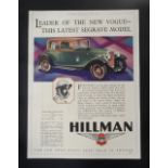 Transport, a modern album containing a superb collection of early motor car & related adverts (50+),