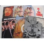 Vinyl Records, approx 40 albums & 13, 7" singles inc. Paul McCartney, Slade, Blondie, Ike & Tina
