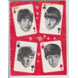 Music Memorabilia, original Beatles 1964 'Four Aces' UK tour programme with Mary Wells as support