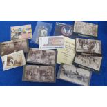 Photographs etc, Burma, mixed selection inc. cabinet cards, sterocards etc, noted native market,