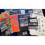 Stamps, a vast accumulation of GB and World stamps on album pages, stockcards, in folders etc,