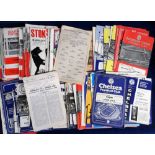 Football programmes, approx. 120 1960's programmes, various clubs inc. Nottingham Forest,