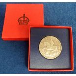 Coin, GB, George V 1935 specimen crown in original red box of issue (1)