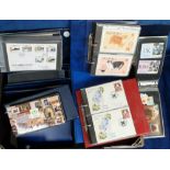 Stamps, Isle of Man, a collection of presentation packs, first day covers & stamp card sets in six