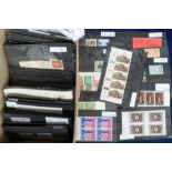 Stamps, a large quantity of GB and World stamps, the majority mounted on stock cards, mint and