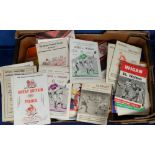 Rugby League programmes, a large collection of approx. 250 programmes, mostly 1960's onwards but