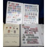 Stamps, a collection of Greece 1880's-1940's in simplex album together with a stock book of German