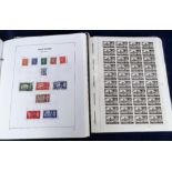 Stamps, GB mint & used collection in two Stanley Gibbons albums, some in blocks, a few QV