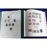 Stamps, a collection of mainly Commonwealth stamps in a folder and Simplex album, QV onwards inc.