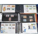 Stamps, Isle of Man, a collection of Presentation Packs & First Day covers in 16 albums, 1973 to