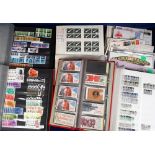 Stamps & reference material, a large accumulation with a stockbook of 1960's strike mail and