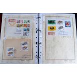 Stamps, First Day Covers, album containing a collection of East German First Day Covers 1970/90's