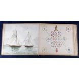 Ephemera, Crests and Monograms, a Victorian album containing a large number of crests and