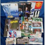 Football programmes / tickets, a collection of approx. 40 Big Match programmes, mostly 1980's