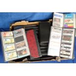 Telephone cards, a very large collection of cards contained in 31 special albums inc. British