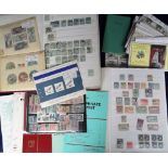 Stamps, a selection of stockbooks inc. Germany mint and used, Commonwealth with singles, blocks