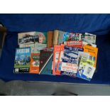 Football, mixed selection of handbooks, songsheets, club magazines, a few promotional cards etc