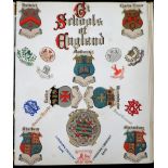 Ephemera, Crests and Monograms, a small Victorian album packed with crests and monograms (100's),