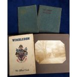 Ephemera, Wimbledon, an album of corner-mounted photographs, showing Caesar's Camp and Coombe Warren