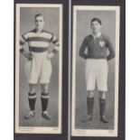 Trade cards, Topical Times, Star Footballers, Irish issue, ref HT99.6, (set, 20 cards) (mostly gd/