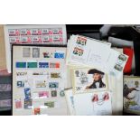 Stamps etc, a large quantity of PHQ cards, many with stamps and postmarks included, with some better
