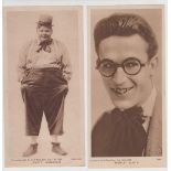 Trade cards, Film Fun, Film Stars of 1920, set of 10 on paper, issued 17 January to 20 March 1920