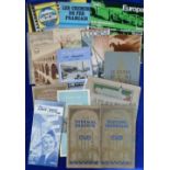 Ephemera, Railways / Transport, selection of overseas brochures, handbooks, guide books, city and