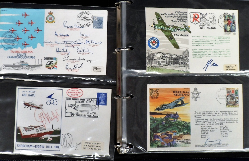 Stamps / Covers, a collection of 37 RAF/aviation commemorative covers inc. some signed examples,