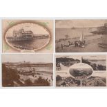 Postcards, Piers, a collection of approx. 250 cards, RP's and printed relating to Clevedon &