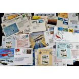 Stamps, commemorative and First Day Covers, a collection of RAF and flight covers (approx. 100),