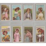 Cigarette cards, Phillip's, Beauties (B801-825) (set, 25 cards) (some with faults, gen gd) (25)