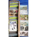 Postcards, Foreign selection, various ages, vintage to modern, many different countries inc.