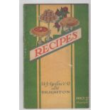 Collectables, H J Green & Co product & recipe booklet 1930s, 40 pages with various recipes and