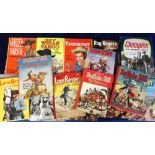 Children's Annuals etc, a collection of 16 annuals, mostly Wild West related inc. The Lone Ranger
