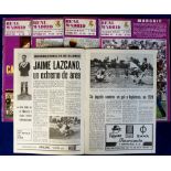 Football, Real Madrid, a collection of 5 club magazines, monthly issues from August to December