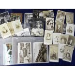 Photographs & Postcards, a selection of approx. 20 carte de visite cards, mainly Foreign